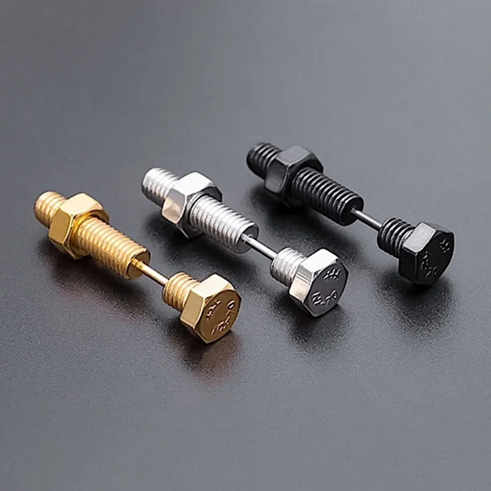 🔵𝟲𝟱%𝗢𝗙𝗙 𝗯𝘂𝗻𝗱𝗹𝗲𝘀 𝟯+🔵 NEW Bolt Double-Sided Earrings - Picture 5 of 12